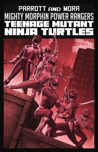 Mighty Morphin Power Rangers / Teenage Mutant Ninja Turtles II #1 (Bernardo Cover)