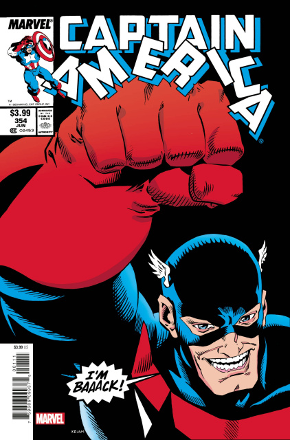 Captain America #354 (Facsimile Edition)