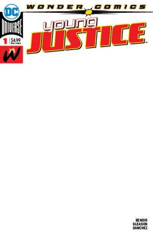 Young Justice #1 (Blank Cover)
