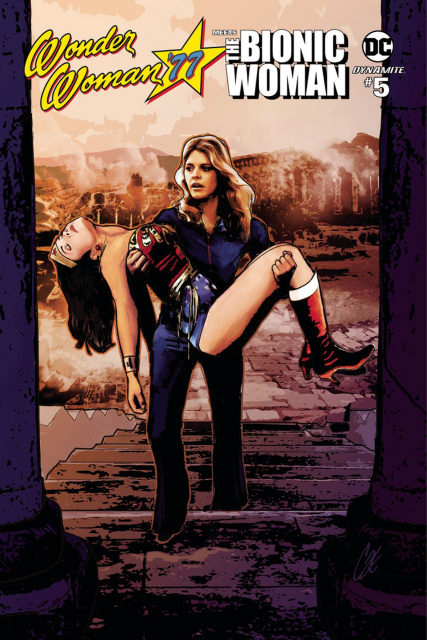 Wonder Woman '77 Meets The Bionic Woman #5 (Staggs Cover)