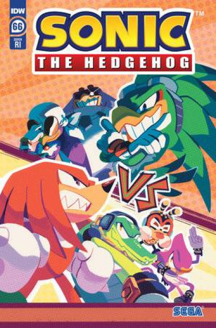 Sonic the Hedgehog #66 (10 Fourdraine Cover)