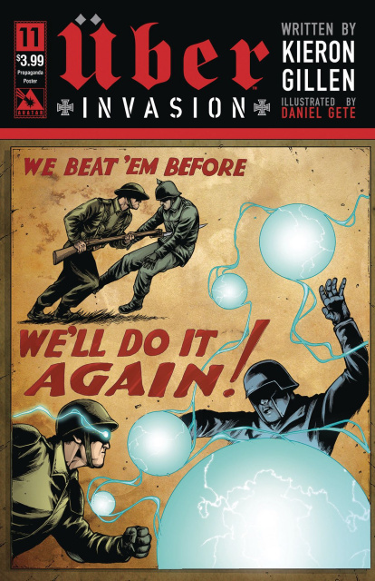 Über: Invasion #11 (Propaganda Poster Cover)
