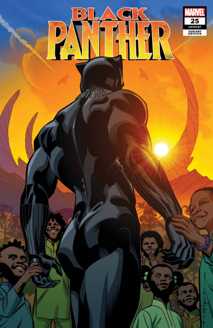 Black Panther #25 (Stelfreeze Final Issue Cover)