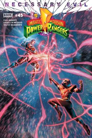 Mighty Morphin Power Rangers #45 (Campbell Cover)