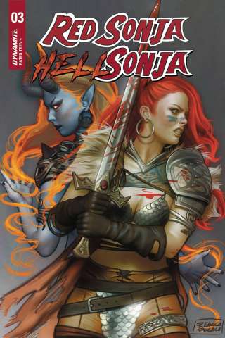 Red Sonja: Hell Sonja #3 (Puebla Cover)