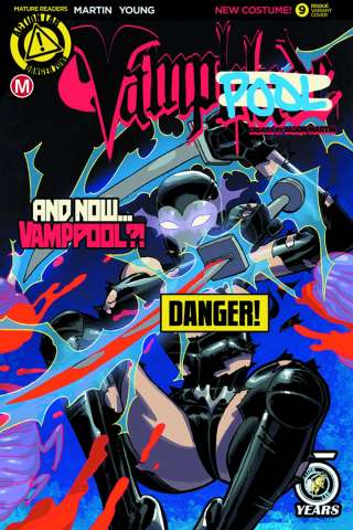 Vampblade #9 (Winston Young Risque Cover)