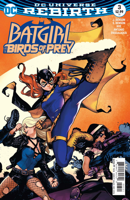 Batgirl and The Birds of Prey #3 (Variant Cover)