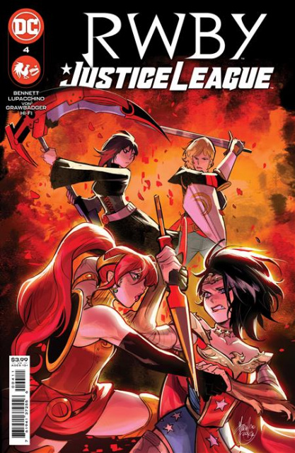 RWBY / Justice League #4 (Mirka Andolfo Cover)