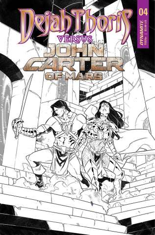 Dejah Thoris vs. John Carter of Mars #4 (10 Copy Cover)