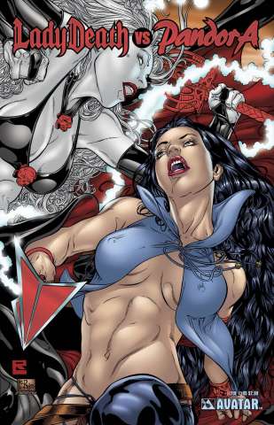 Lady Death vs. Pandora #1 (Ruby Red Foil Cover)