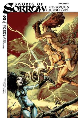 Swords of Sorrow: Red Sonja & Jungle Girl #3 (Anacleto Cover)