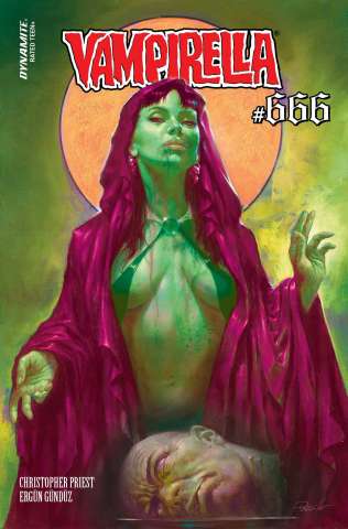 Vampirella #666 (Parrillo Ultraviolet Cover)