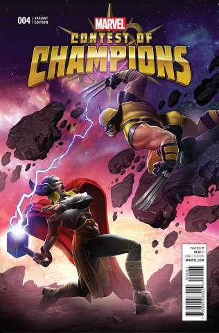 Contest of Champions #4 (Kabam Contest of Champions Game Cover)