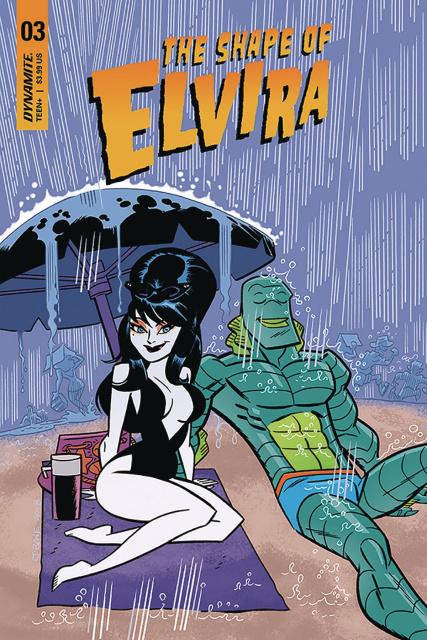 The Shape of Elvira #3 (J Bone Cover)