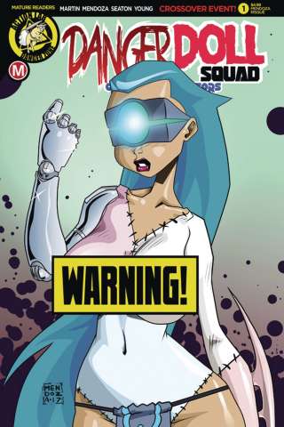 Danger Doll Squad: Galactic Gladiators #1 (Mendoza Risque Cover)