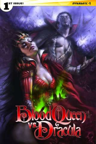 Blood Queen vs. Dracula #1 (Subscription Cover)