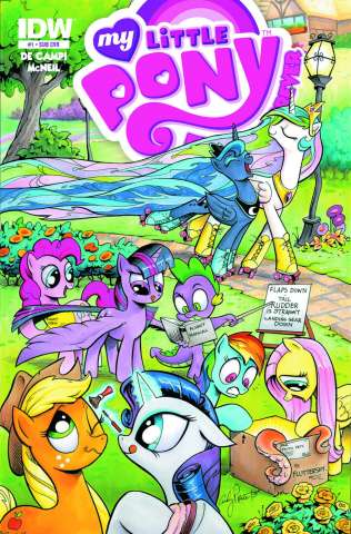 My Little Pony: Friends Forever #1 (Subscription Cover)