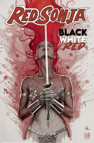 Red Sonja: Black, White, Red #8 (Mack Cover)