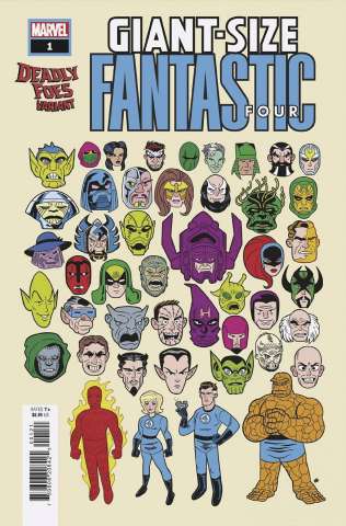Giant-Size Fantastic Four #1 (Dave Bardin Deadly Foes Cover)