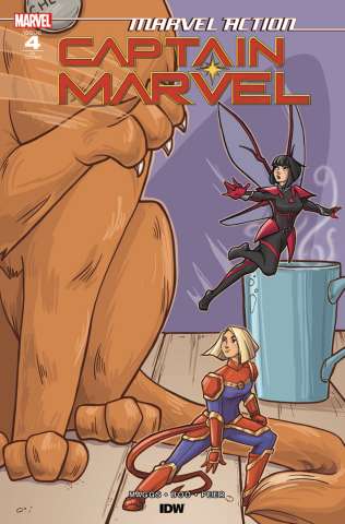 Marvel Action: Captain Marvel #4 (10 Copy Hallion Cover)