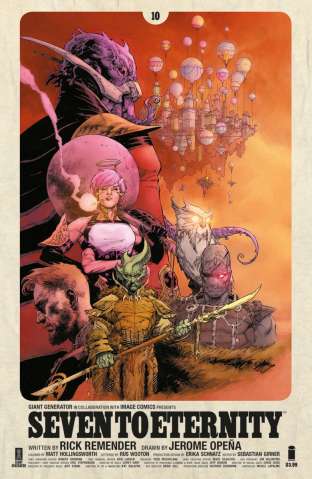 Seven to Eternity #10 (Opena & Hollingsworth Cover)