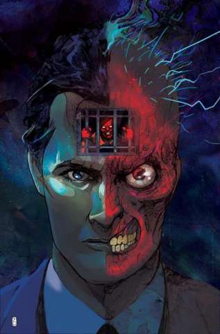 Two-Face #2 (Christian Ward Card Stock Cover)