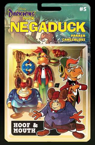 Negaduck #5 (Action Figure Cover)