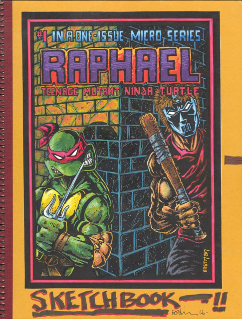 Teenage Mutant Ninja Turtles: Kevin Eastman Notebook Series - Raphael