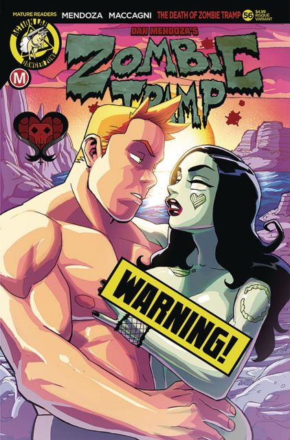 Zombie Tramp #56 (Winston Young Risque Cover)