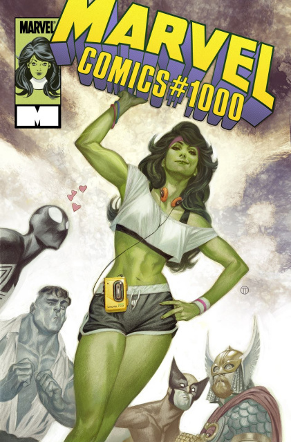 Marvel Comics #1000 (Tedesco '80s Cover)