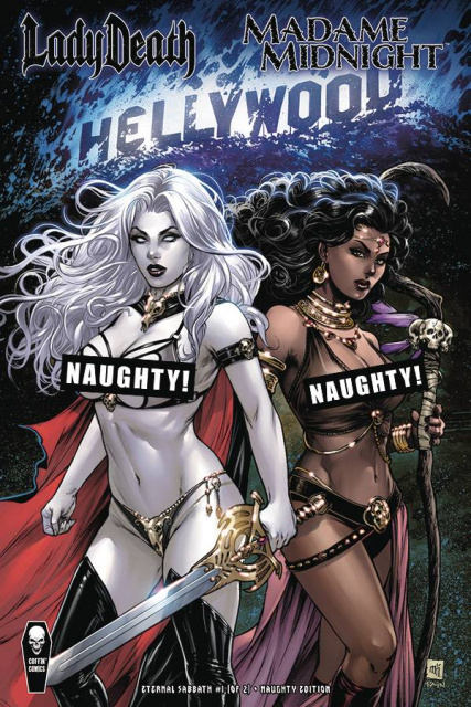 Lady Death: Eternal Sabbath #1 (Mike Krome Naughty Cover)