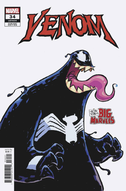 Venom #34 (Skottie Young Big Marvels Cover)