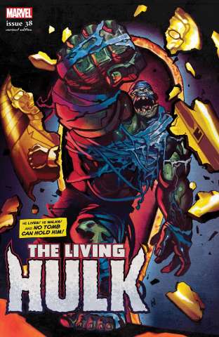 The Immortal Hulk #38 (Del Mundo Living Hulk Horror Cover)