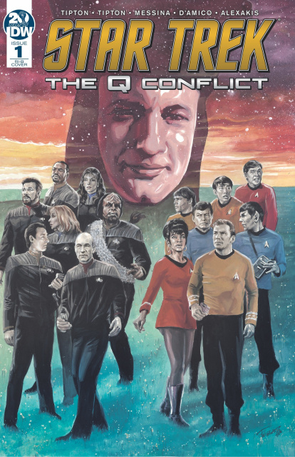 Star Trek: The Q Conflict #1 (25 Copy Woodward Cover)