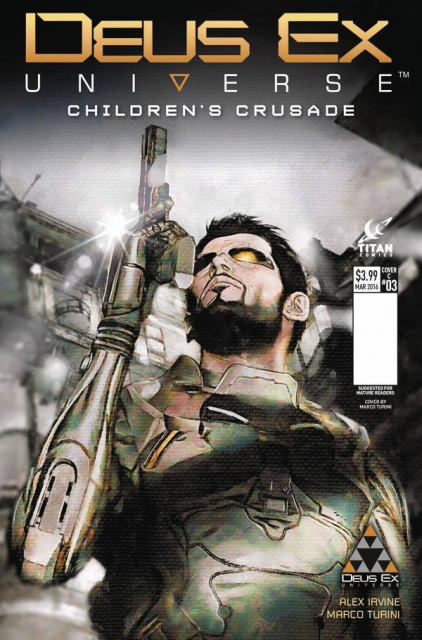 Deus Ex #3 (Turini Cover)