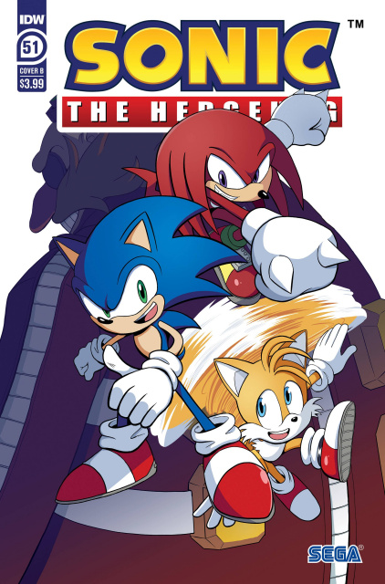 Sonic the Hedgehog #51 (Lide Cover)