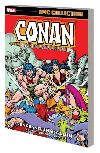 Conan the Barbarian: Vengeance in Asgalun (Epic Collection)