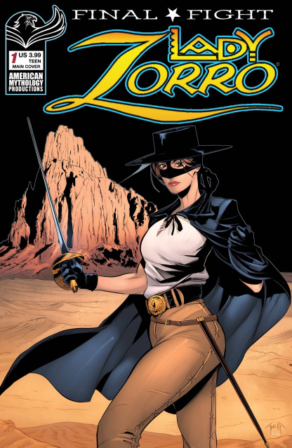 Lady Zorro: Final Flight #1 (Avella Cover)