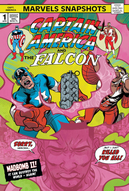 Marvels Snapshot: Captain America #1 (Perez Cover)