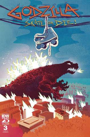 Godzilla: Skate or Die! #3 (Ba Cover)