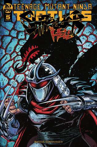 Teenage Mutant Ninja Turtles: Shredder in Hell #5 (Eastman Cover)