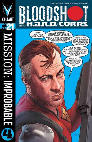 Bloodshot & H.A.R.D. Corps #21 (Larosa Cover)
