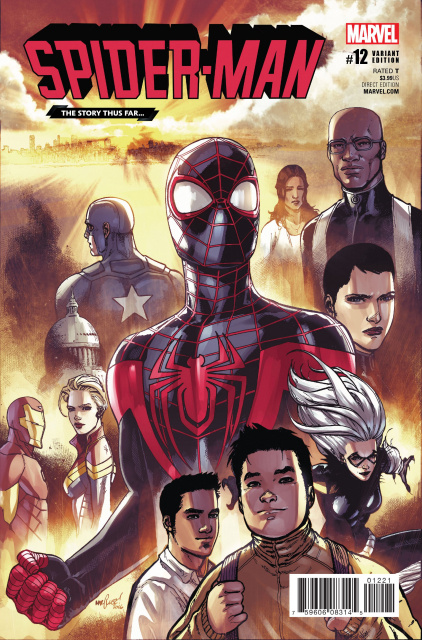 Spider-Man #12 (Marquez Story Thus Far Cover)