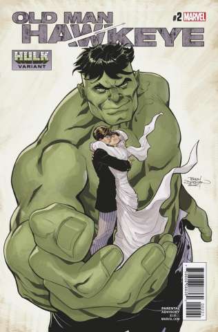 Old Man Hawkeye #2 (Dodson Hulk Cover)