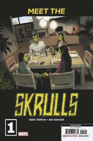 Meet the Skrulls #1 (Martin 2nd Printing)