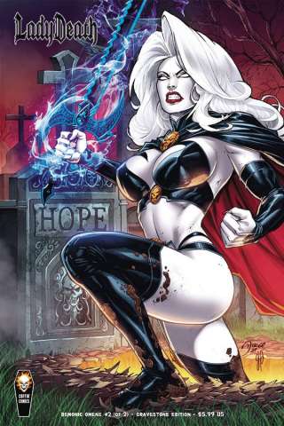 Lady Death: Demonic Omens #2 (Gravestone Edition)