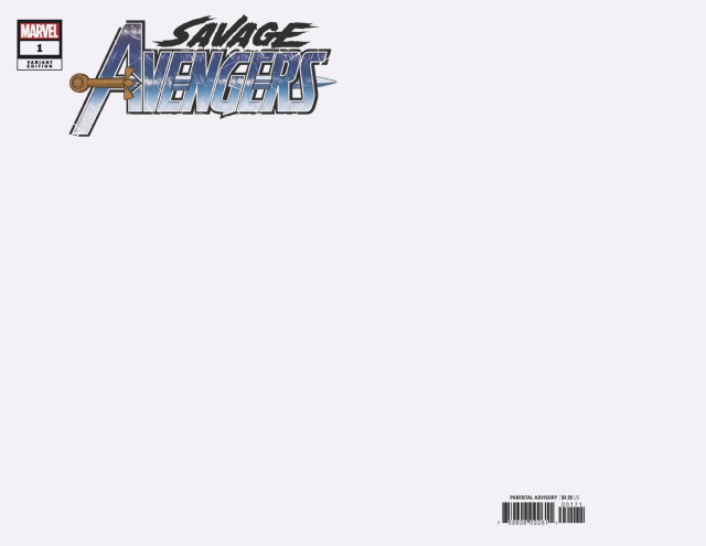 Savage Avengers #1 (Blank Cover)