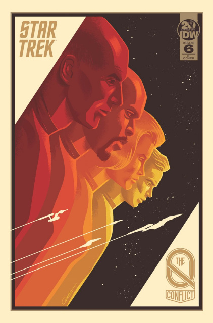 Star Trek: The Q Conflict #6 (10 Copy Caltsoudas Cover)