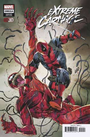 Extreme Carnage: Omega #1 (Liefeld Deadpool 30th Anniversary Cover)