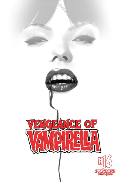 Vengeance of Vampirella #16 (30 Copy Oliver B&W Cover)